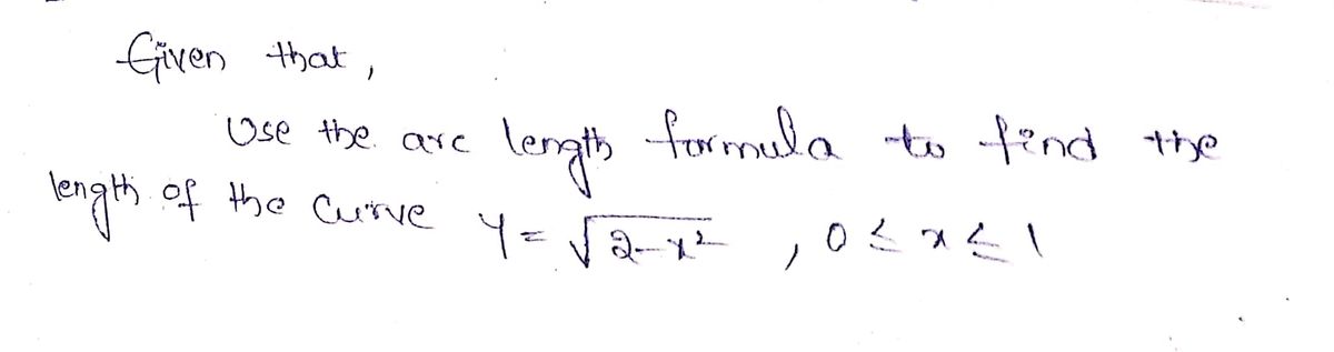 Calculus homework question answer, step 1, image 1